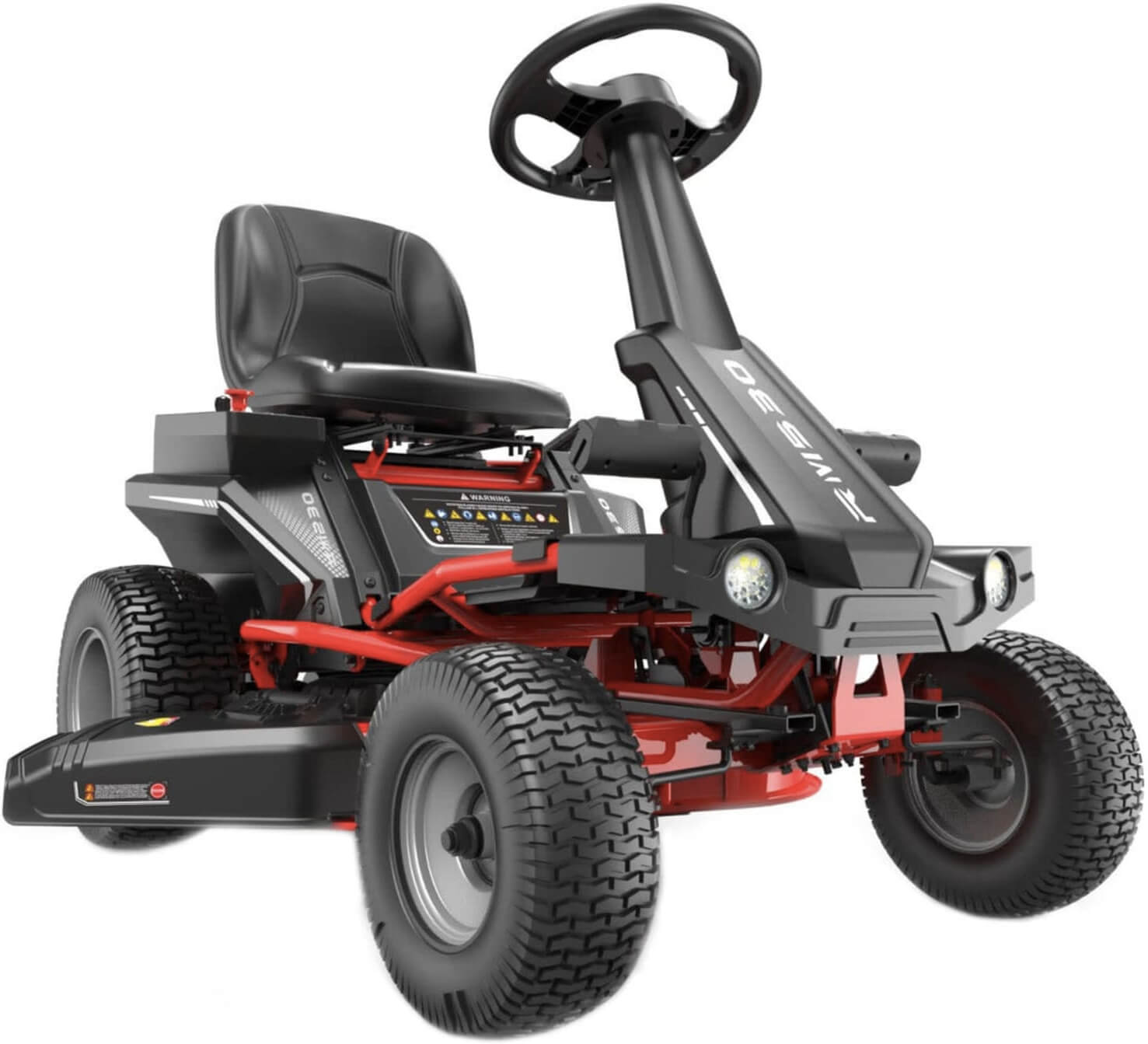 Ajettava akkukäyttöinen ruohonleikkuri 48 V, 75 Ah, Ducar