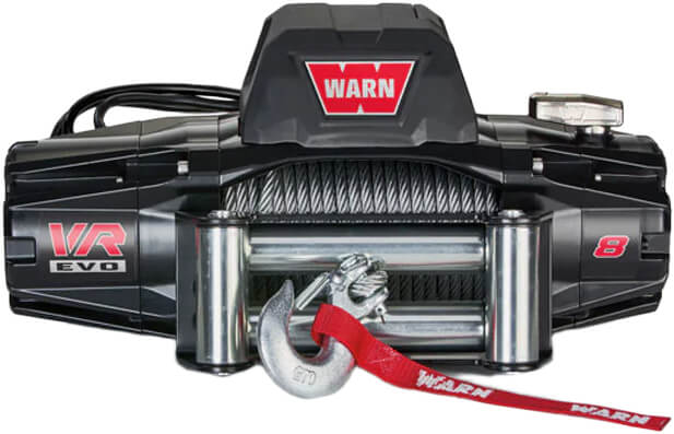 Sähkövinssi vaijerilla VR EVO 8 12 V / 3630 kg, Warn