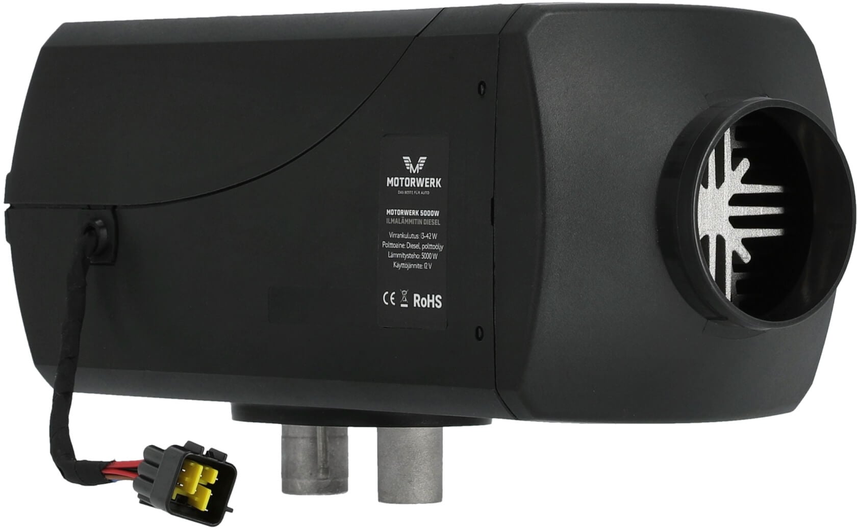 Polttoainekäyttöinen ilmalämmitin 5 kW, 12 V, Motorwerk