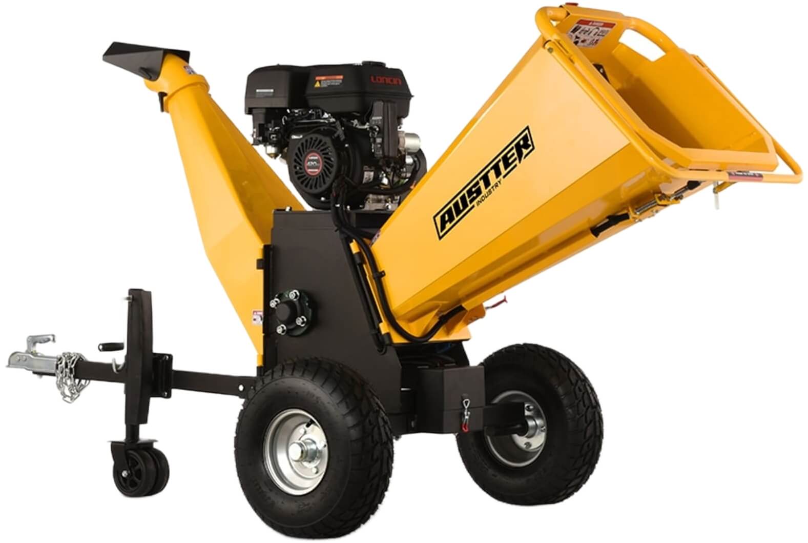 Oksasilppuri GS1500P, 15 hv polttomoottorilla, Austter