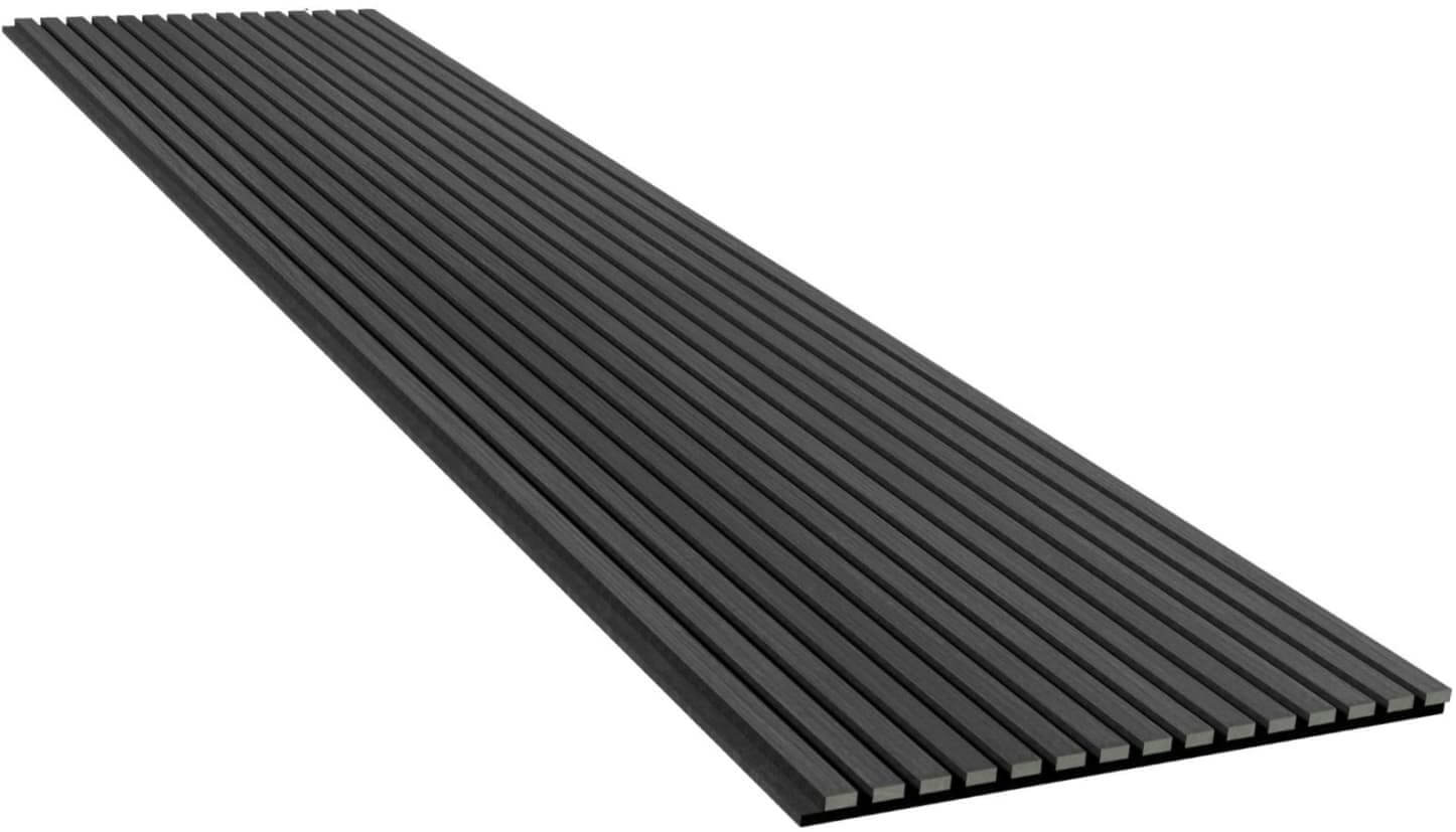 Akustiikkalevy musta VN27, 2400 x 600 mm, Evella