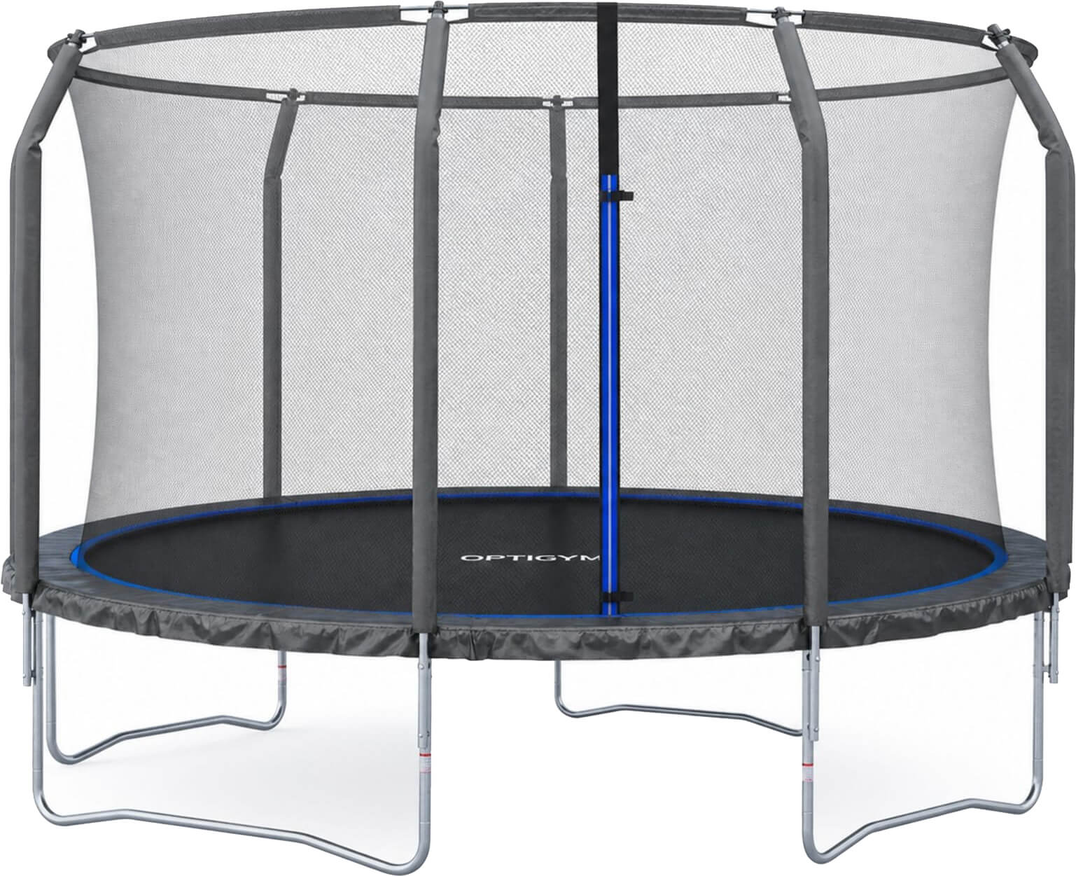 Trampoliini turvaverkolla Sky 4,3 m, OptiGym