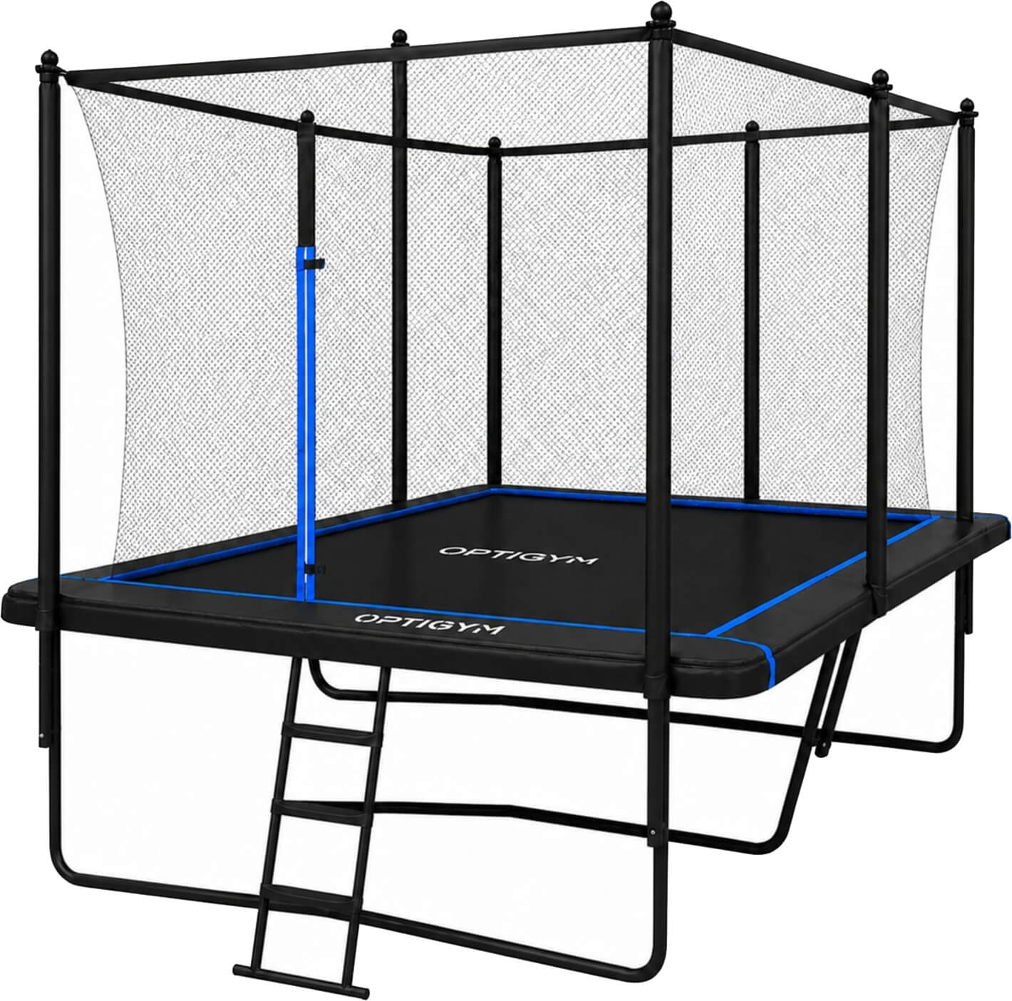 Trampoliini turvaverkolla Sky Max 4,57 x 3 m, OptiGym