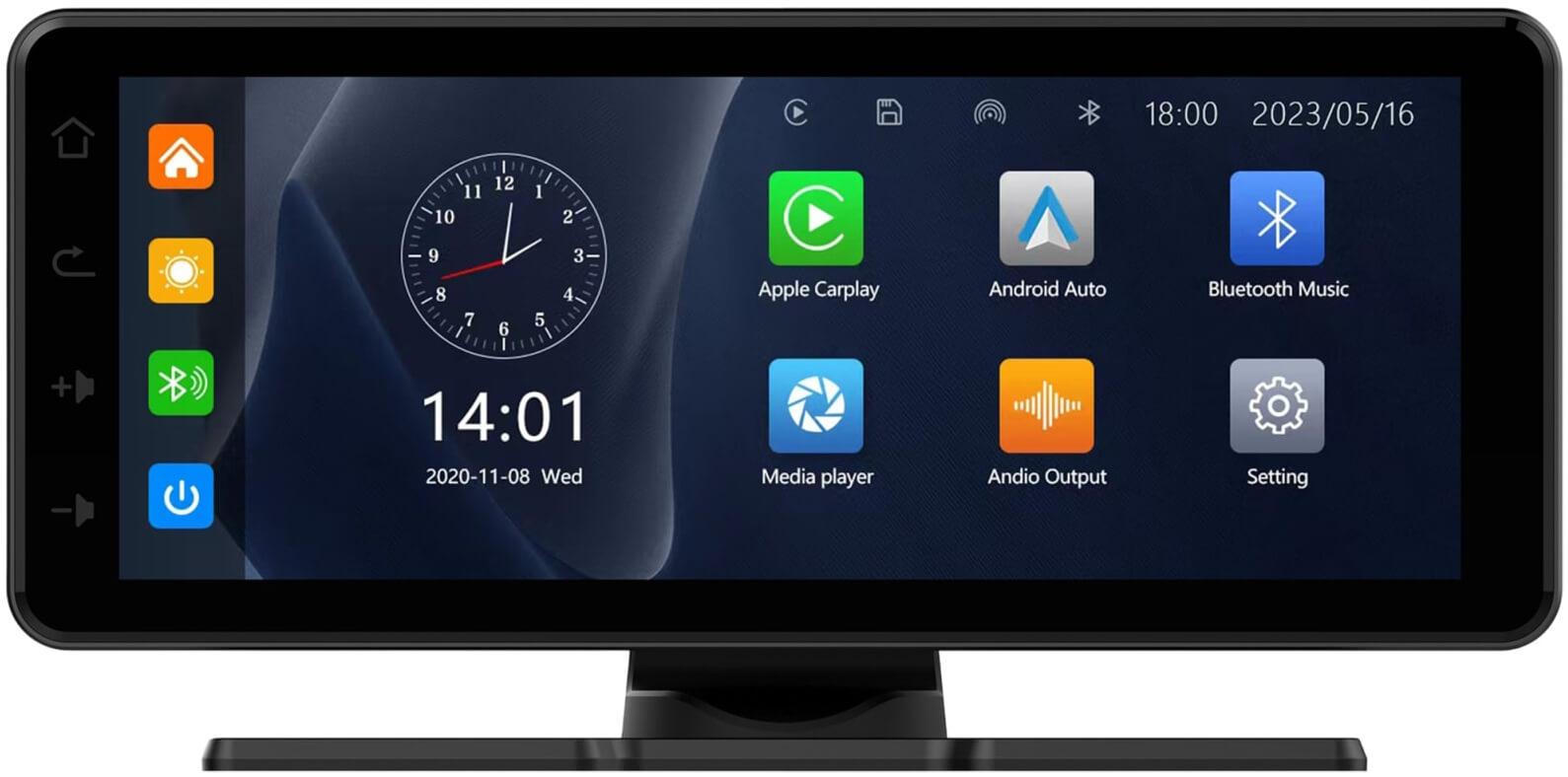 CarPlay- ja MirrorLink-multimediasoitin 6,86", Motorwerk