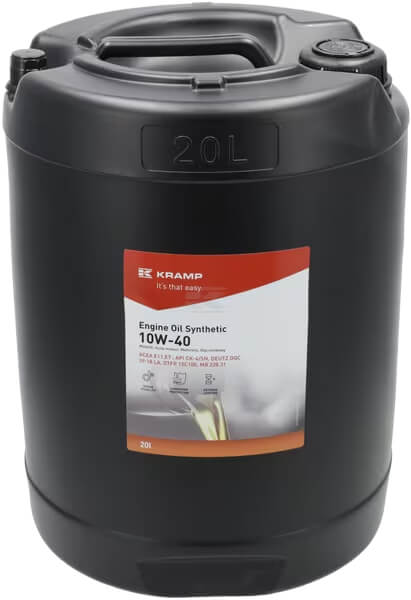 Moottoriöljy 10W-40, 20 l, Kramp