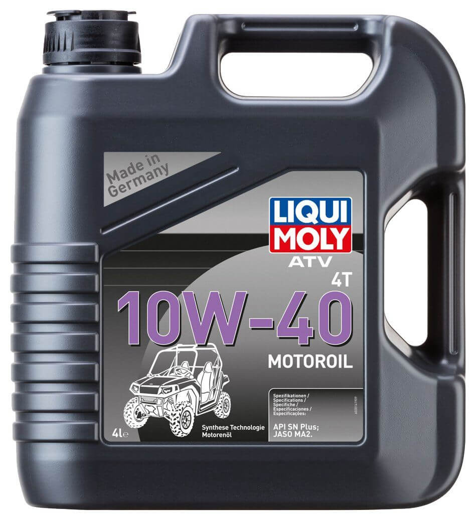 LIQUI MOLY 4L ATV 4T Motor Oil SAE 10W40 main image 0