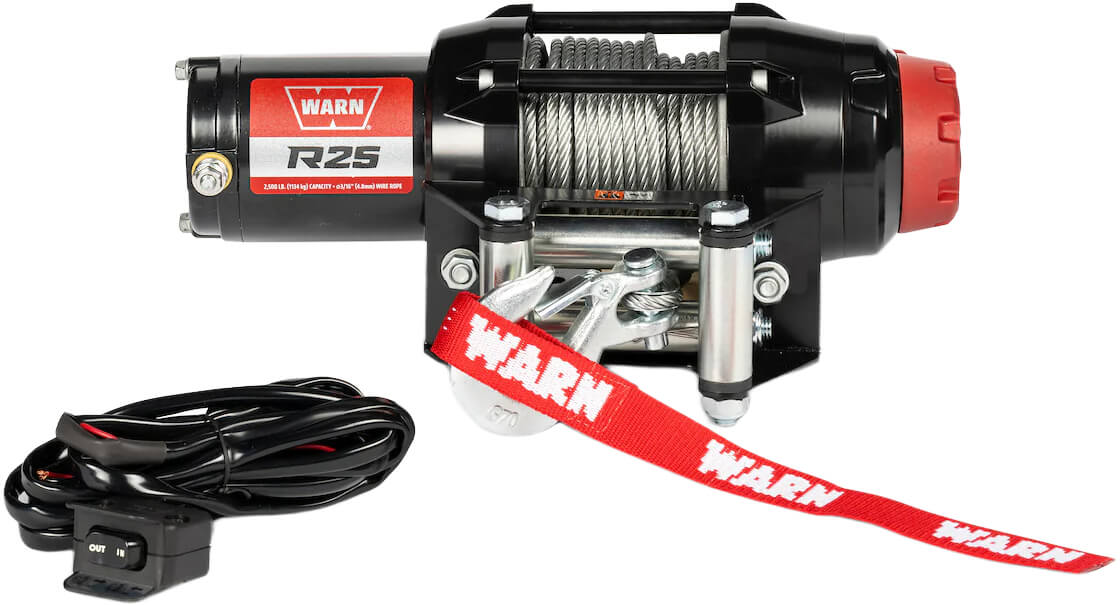 Sähkövinssi vaijerilla R25 12 V / 1134 kg, Warn