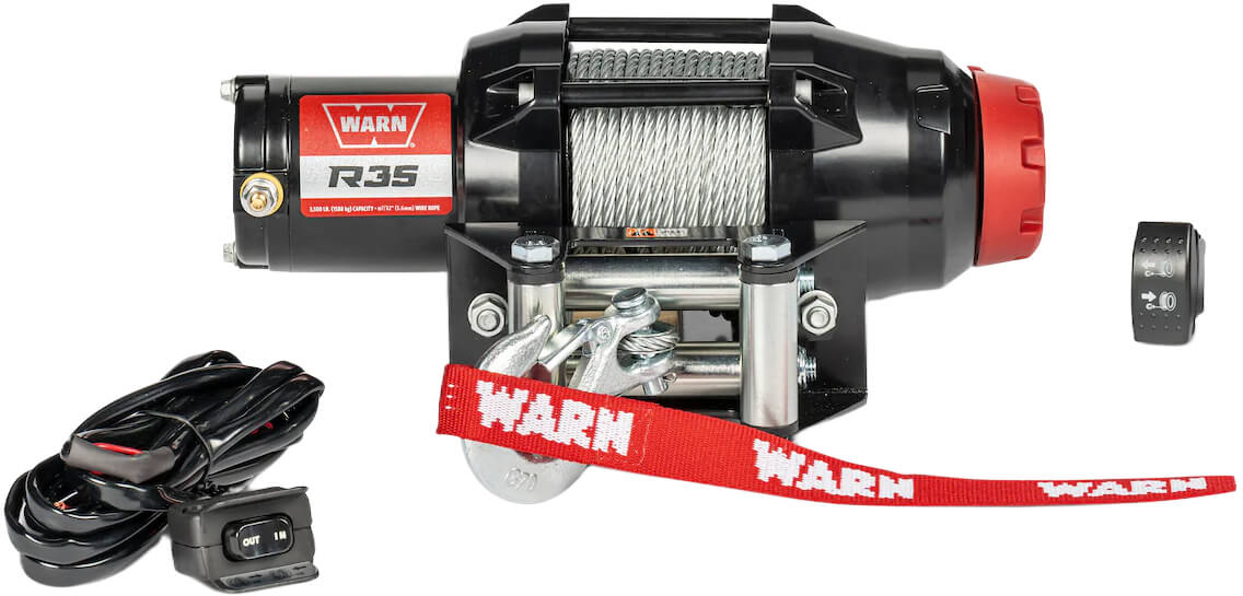Sähkövinssi vaijerilla R35 12 V / 1588 kg, Warn