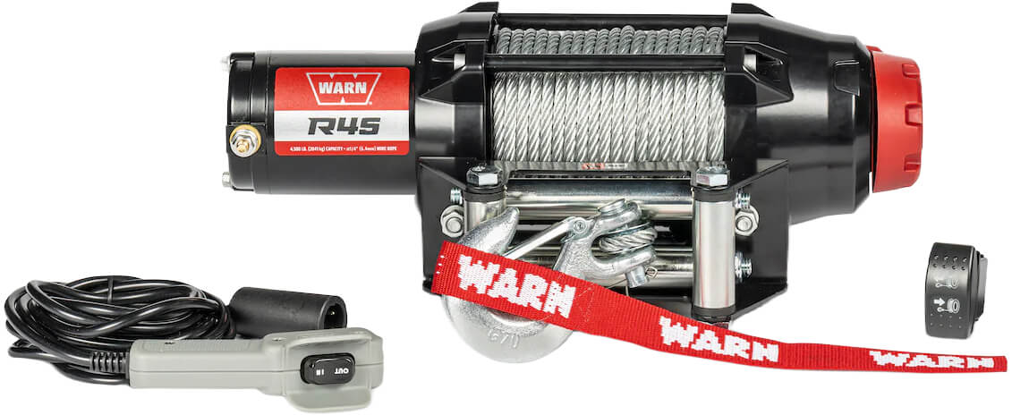 Sähkövinssi vaijerilla R45 12 V / 2041 kg, Warn