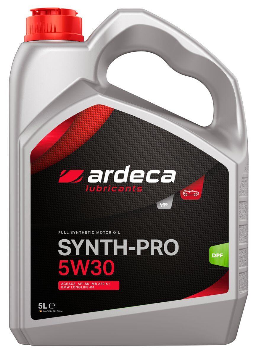Moottoriöljy Synth-Pro 5W-30, Ardeca 5 l