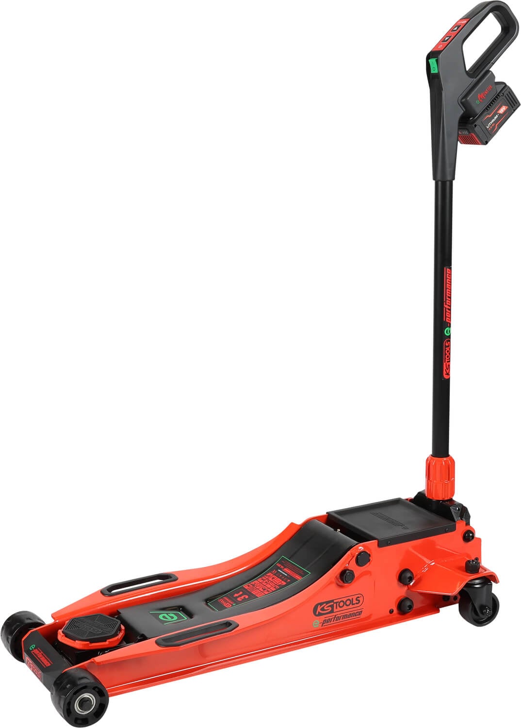 Akkukäyttöinen hydraulinen autotunkki e-Performance 3 t, 615 mm, KS Tools
