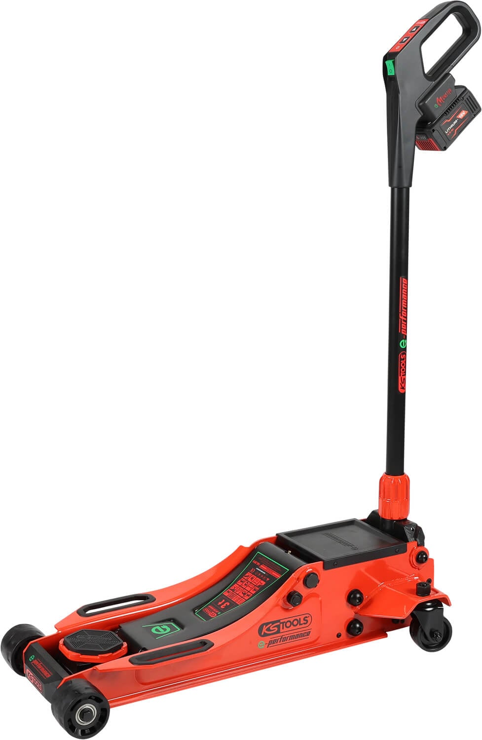 Akkukäyttöinen hydraulinen autotunkki e-Performance 3 t, 508 mm, KS Tools