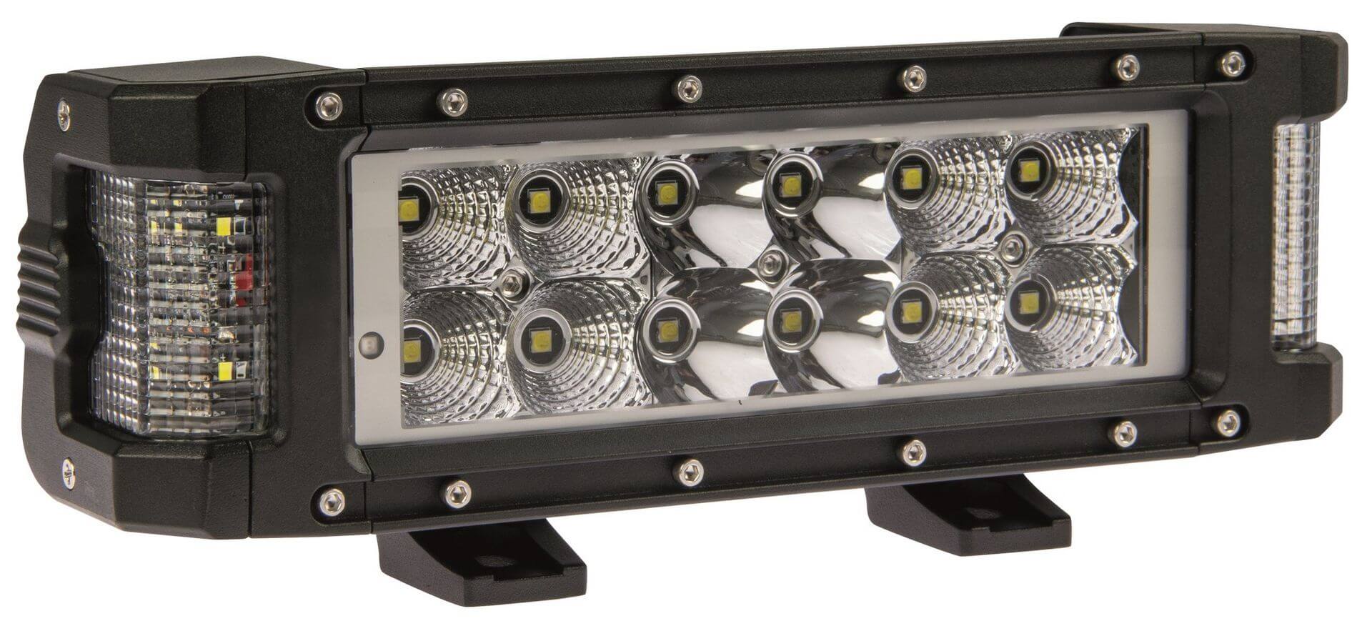 Led-lisävalo ATV Sideshooter - Suora | 25,3 cm | 7200 lm |Ref. 30, W-Light