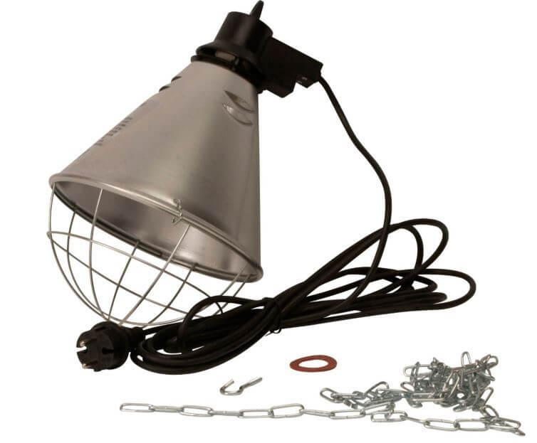 Lämpölampun suojus, enintään 175 W lampuille
