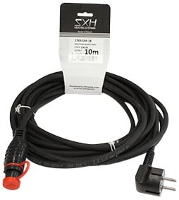 Verkkojohto 10 m kulmalla Calix minipistoke, SXH