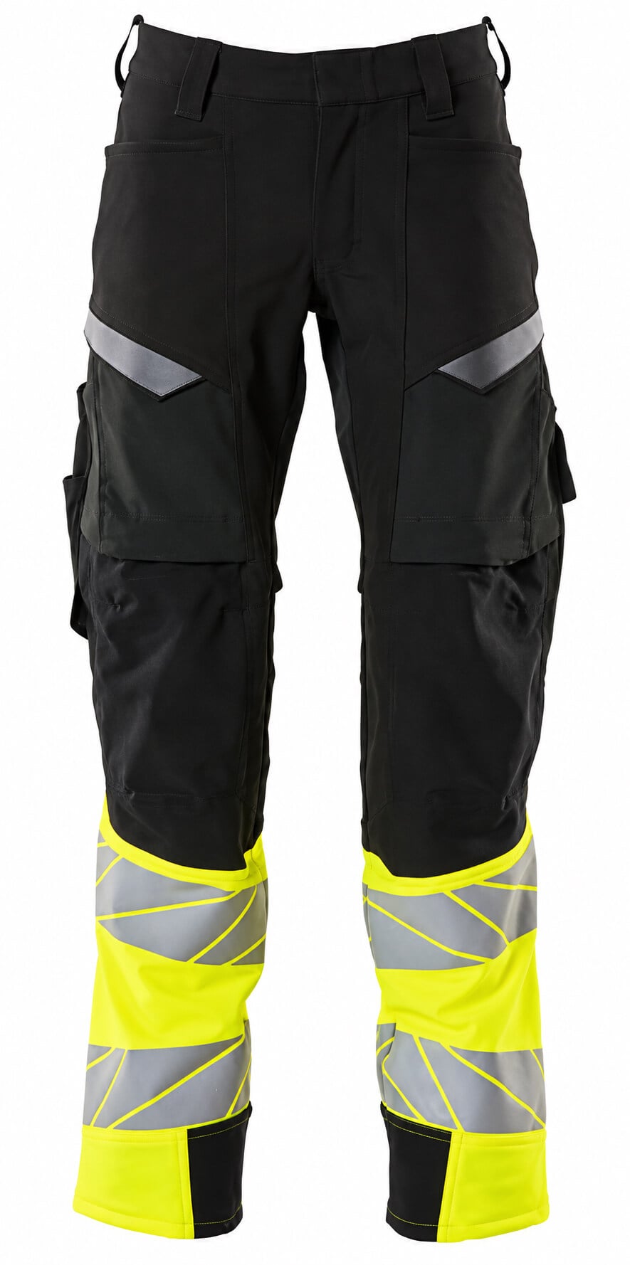 Huomiotyöhousut Accelerate Safe keltainen/musta, Mascot 48