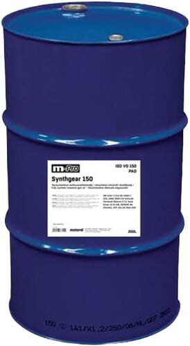 Teollisuusvaihteistoöljy Synthgear VG 150, 200 l, M-Pro