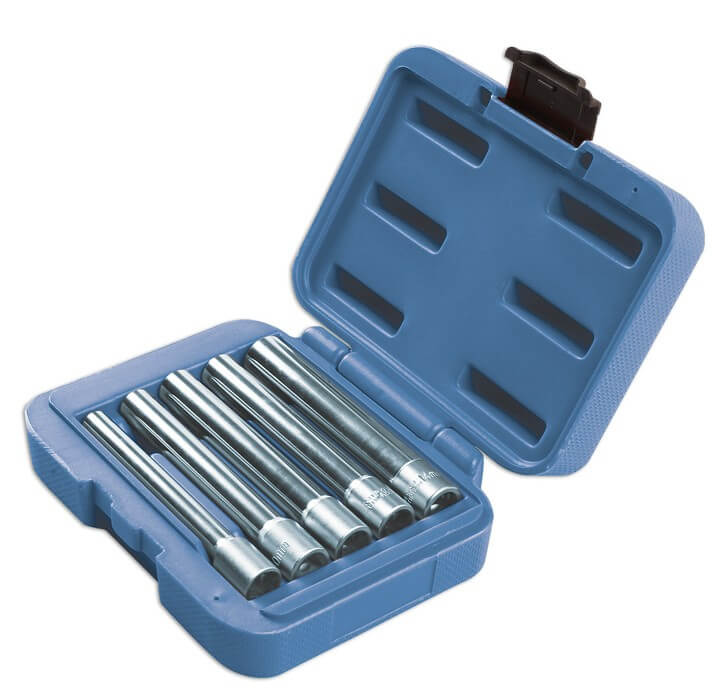 Hylsysarja 3/8"" - pitkät hylsyt, Laser