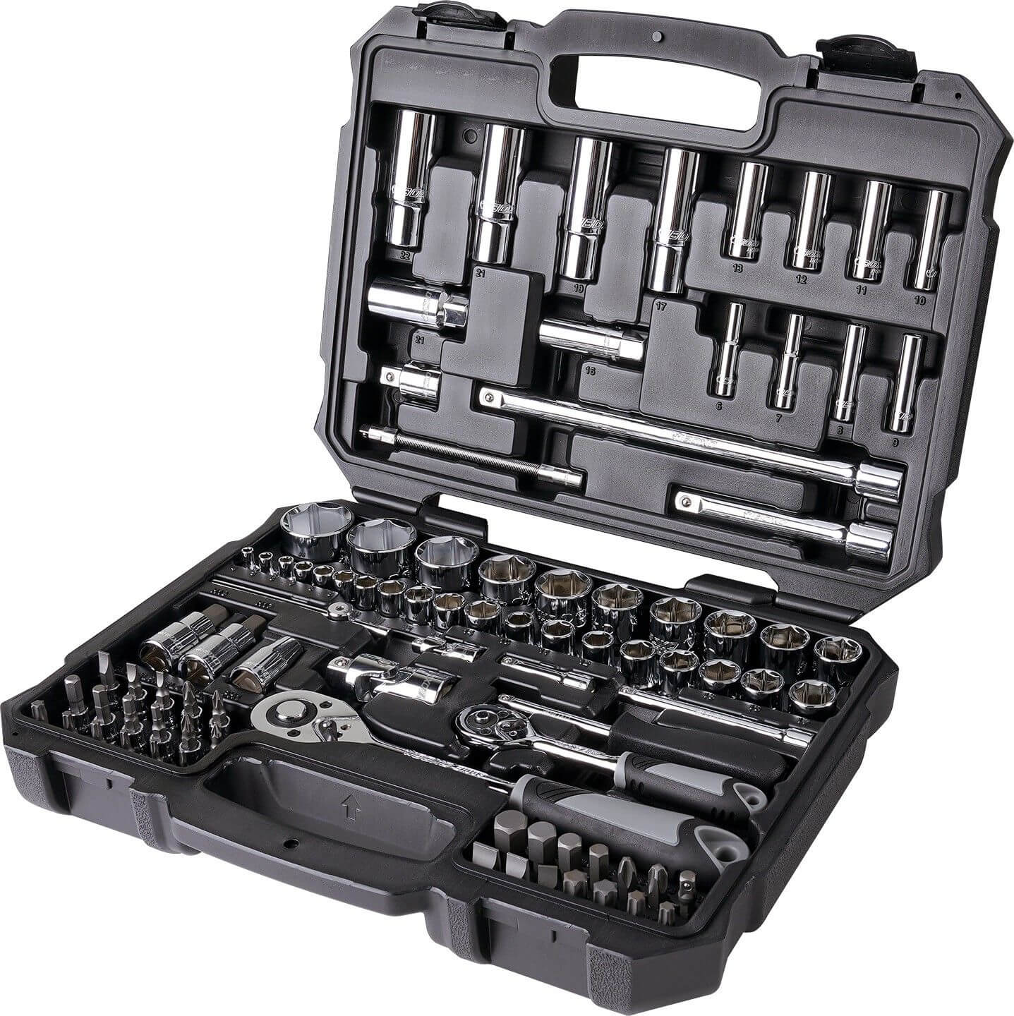 Hylsysarja 92 osainen 1/2"" + 1/4"", Boxo