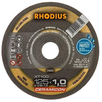 Katkaisulaikka XT100 125 mm, Rhodius