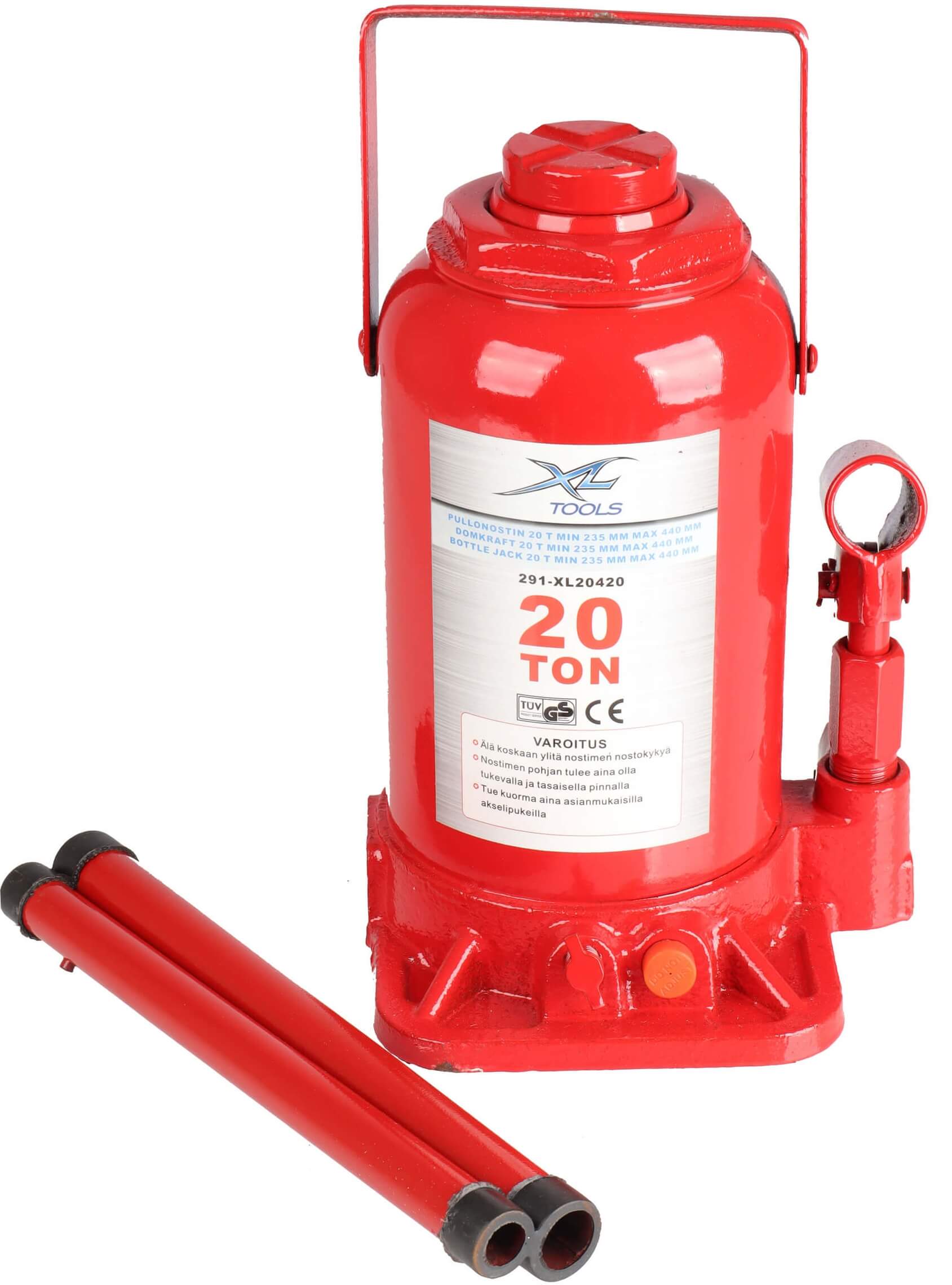 Hydraulinen pullonostin 20 t, XL Tools