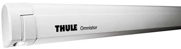 Kotelomarkiisi seinään Omnistor 5200, 5,00 x 2,5 m, Thule Mystic grey