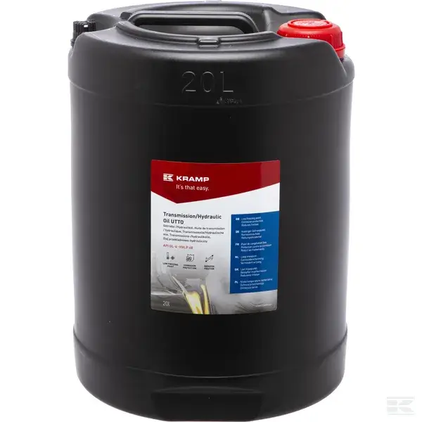 Vaihteisto-/ hydrauliikkaöljy UTTO, 20 l, Kramp