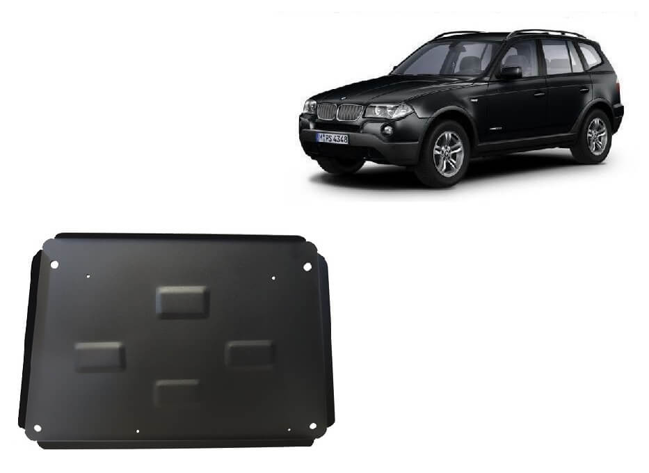Pohjapanssari BMW X3 E83 (2003-2010), moottori, terästä