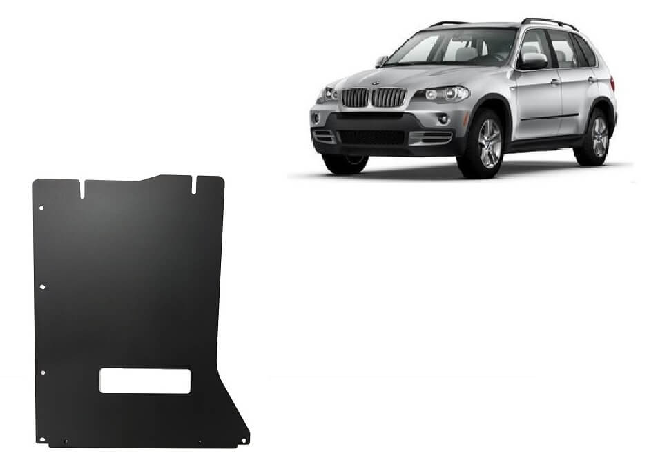 Pohjapanssari BMW X5 E70 (2007-2013), vaihdelaatikko, terästä