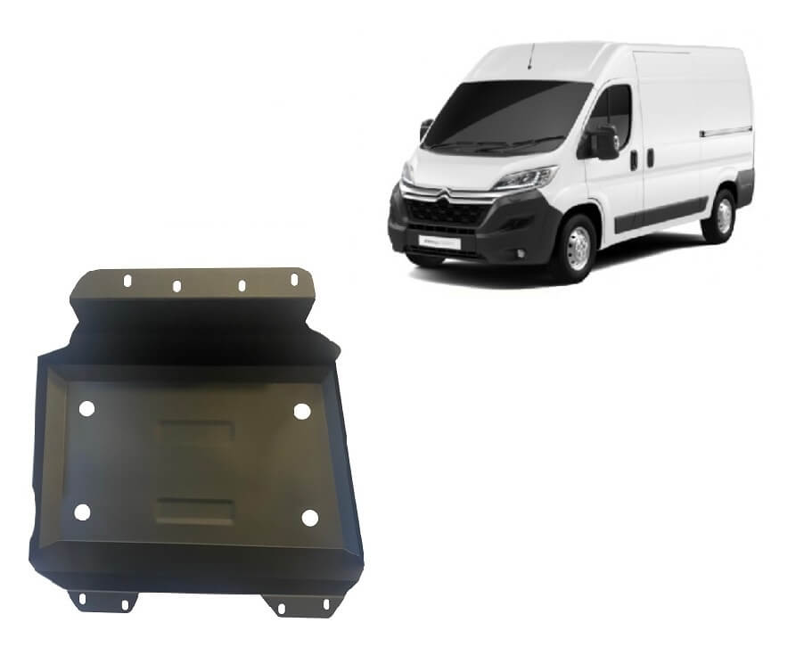 Pohjapanssari Citroën Jumper (2016➟), polttoainetankki, terästä