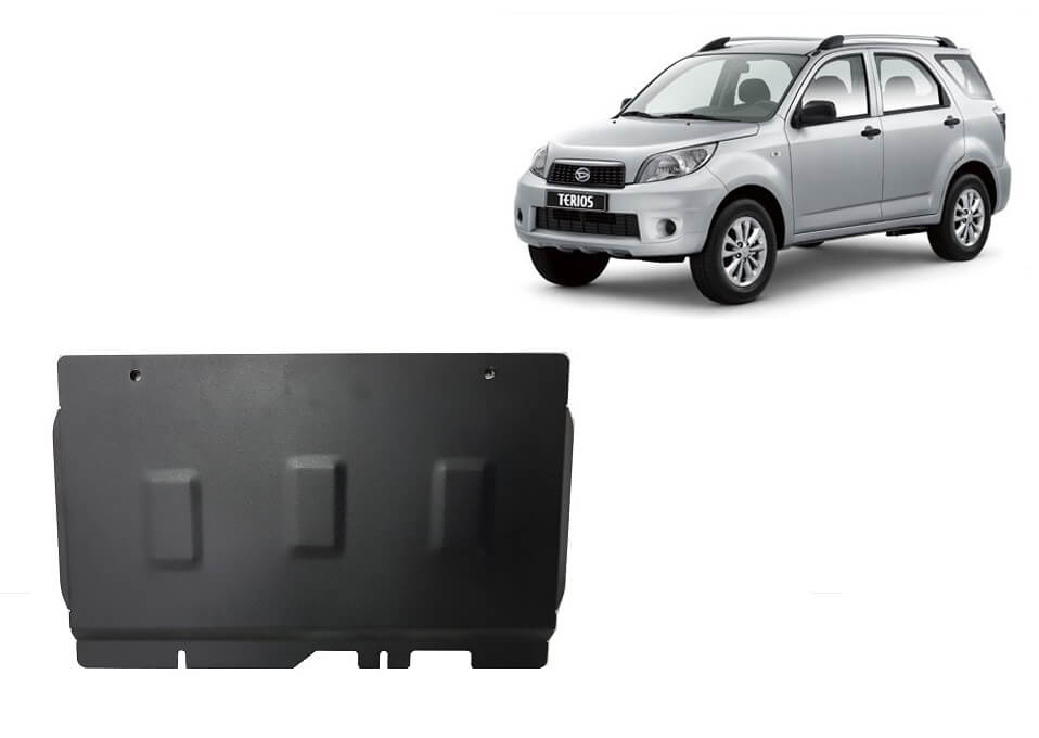 Pohjapanssari Daihatsu Terios (2006-2018), vaihdelaatikko, terästä