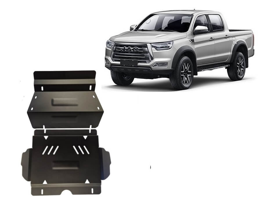 Pohjapanssari Jac T8 (2018➟), moottori, jäähdytin, terästä