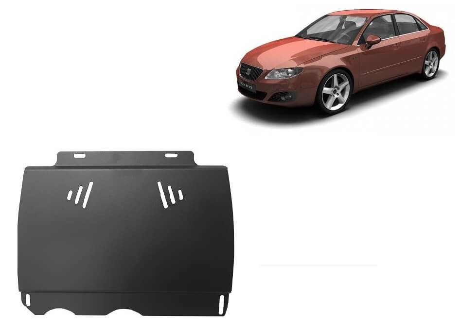 Pohjapanssari Seat Exeo manuaali (2008-2013), vaihdelaatikko, terästä