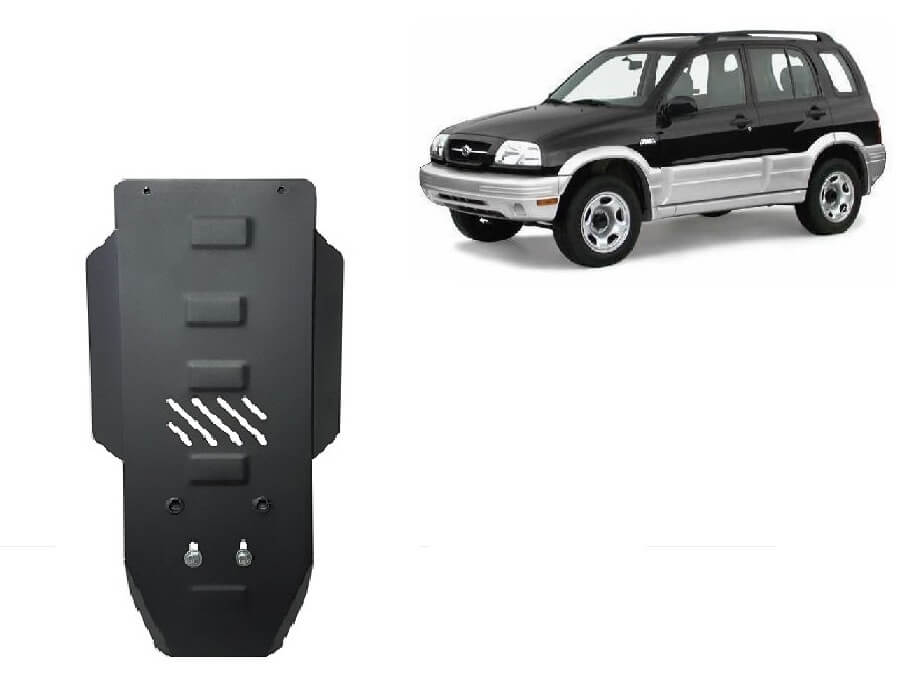Pohjapanssari Suzuki Grand Vitara (1999-2005), vaihdelaatikko, terästä