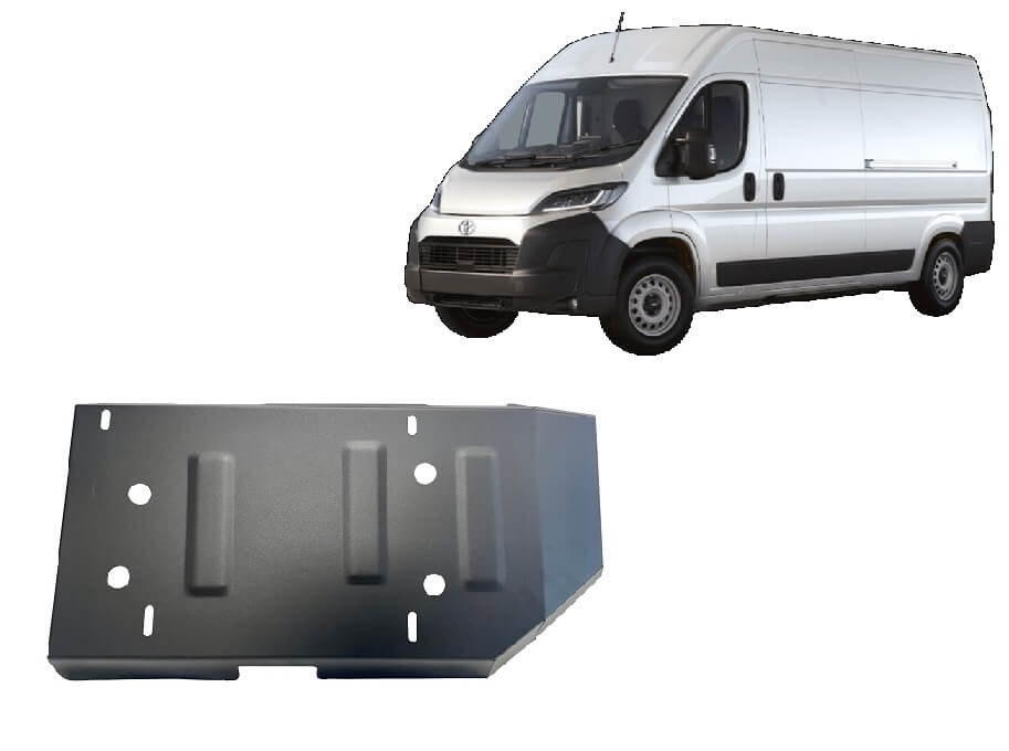 Pohjapanssari Toyota Proace Max (2024➟), polttoainetankki, terästä