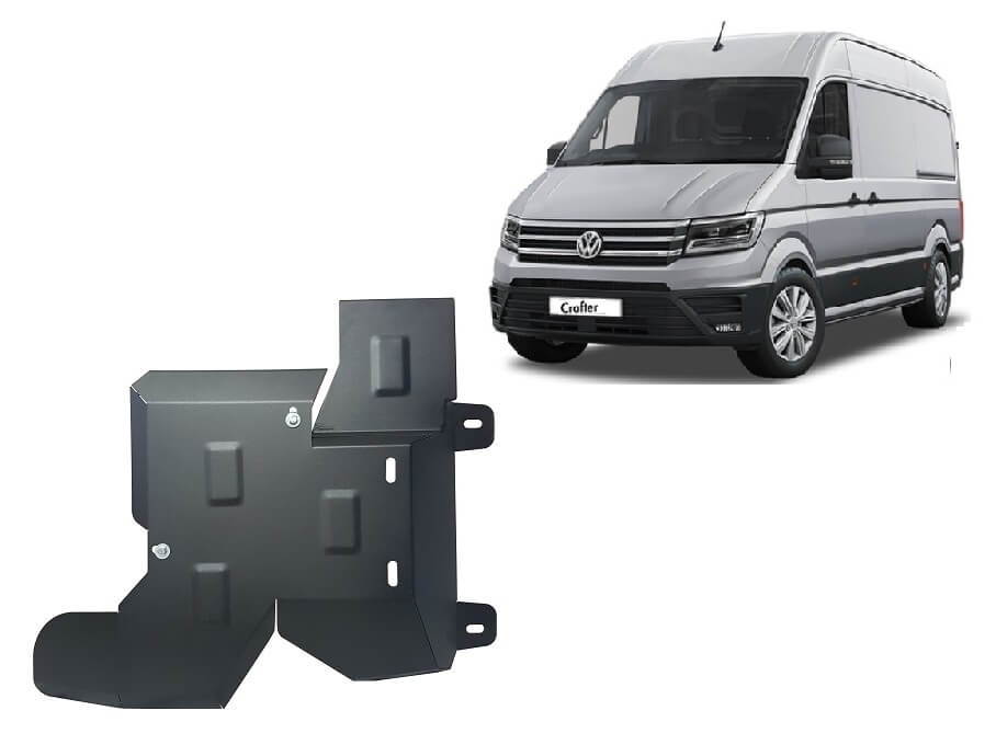 Pohjapanssari Volkswagen Crafter (2017➟), AdBlue tankki, terästä