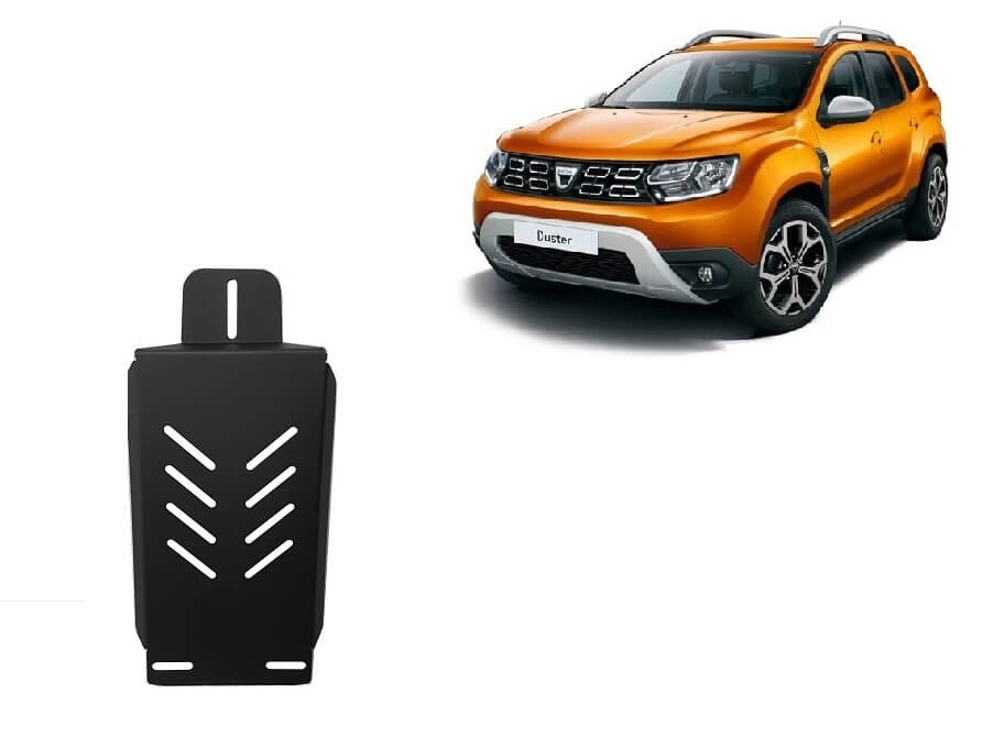 Pohjapanssari Dacia Duster (2014-2024), takatasauspyörästö, terästä