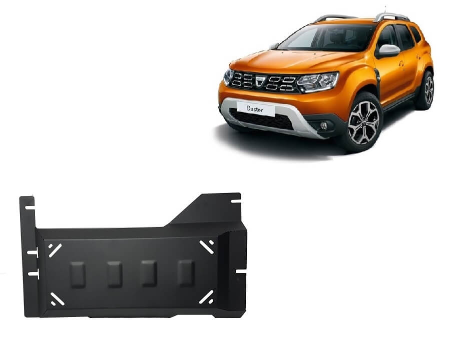 Pohjapanssari Dacia Duster (2014-2020), EGR, Start-Stop-järjestelmä, terästä