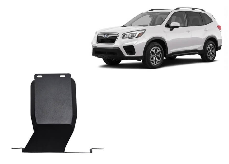Pohjapanssari Subaru Forester (2018➟), takatasauspyörästö, terästä