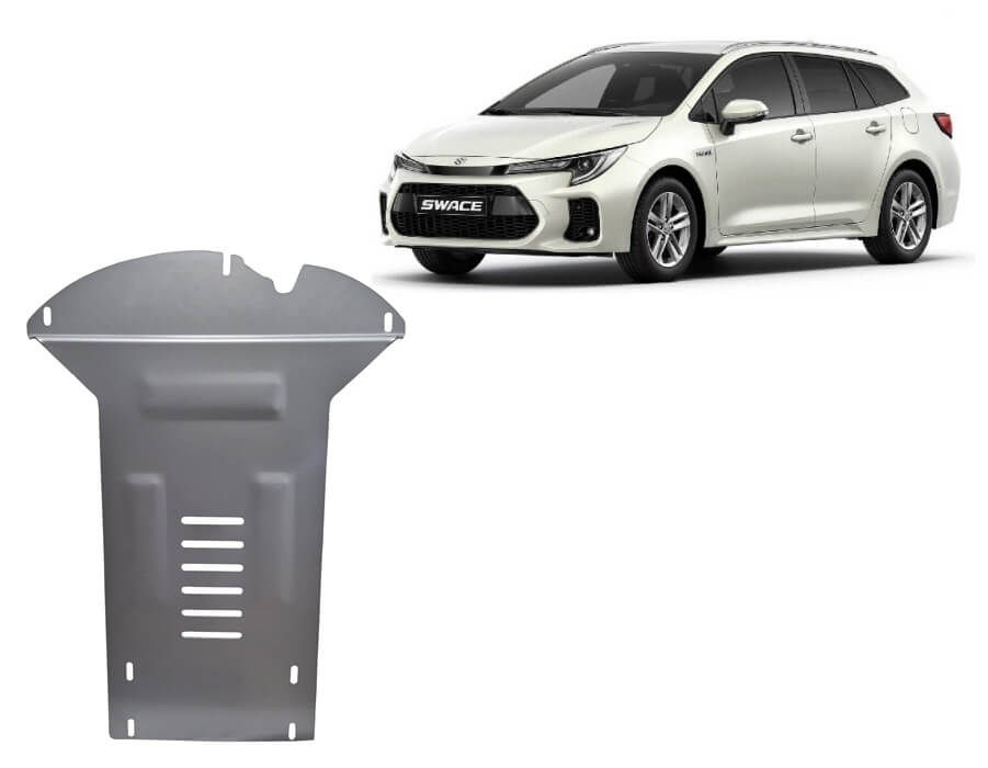 Pohjapanssari Suzuki Swace (2020➟), katalysaattori, alumiinia