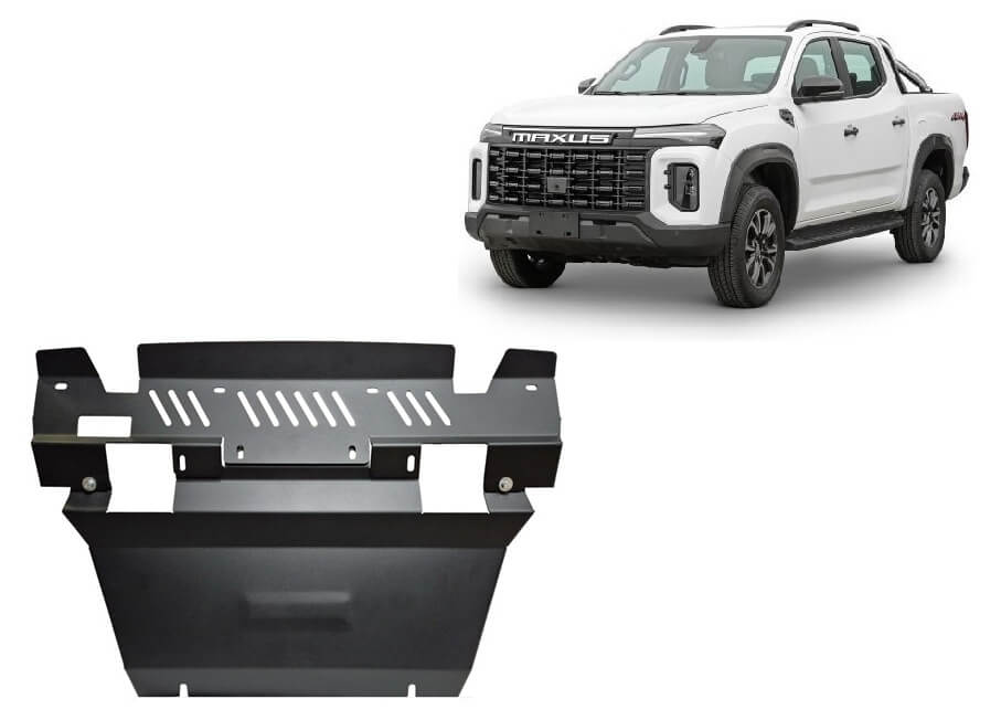 Pohjapanssari Maxus T60 Max (2025➟), moottori, jäähdytin, terästä