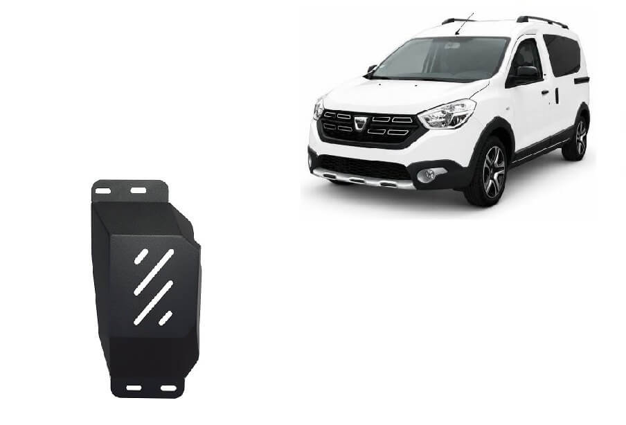Pohjapanssari Dacia Dokker (2012-2020), EGR, Start-Stop-järjestelmä, EGR, terästä