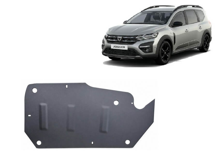 Pohjapanssari Dacia Jogger (2021➟), polttoainetankki, terästä