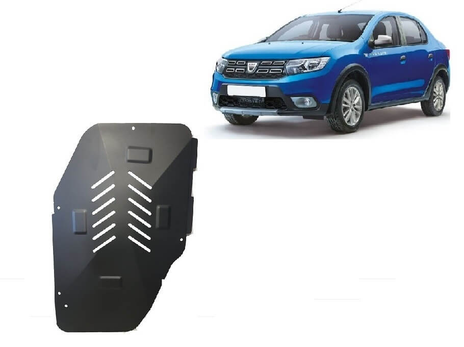 Pohjapanssari Dacia Logan (2012-2020), polttoainetankki, terästä