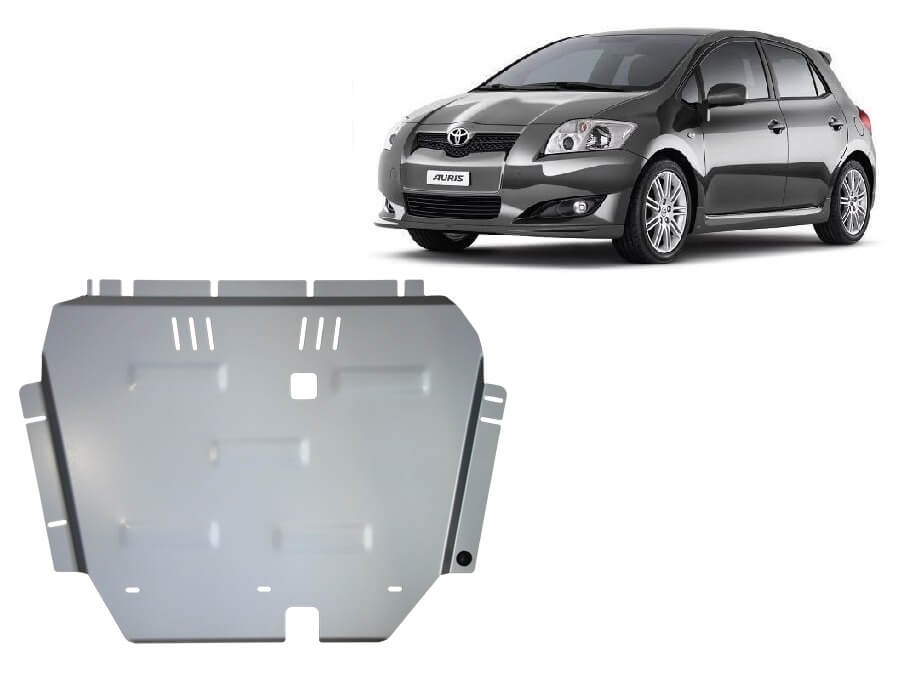Pohjapanssari Toyota Auris (2007-2012), moottori, vaihdelaatikko, jäähdytin, alumiinia