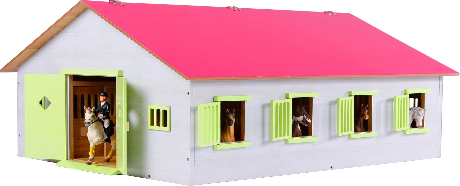 Hevostalli Schleich hevosille (1:24), Kids Globe