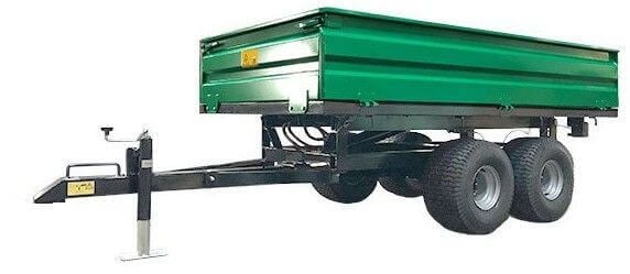 Kippikärry vetosilmukalla pientraktoreille 2000 kg, Koura