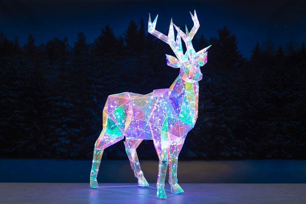 Valokoriste Poro sisä- ja ulkokäyttöön, Finnlumor