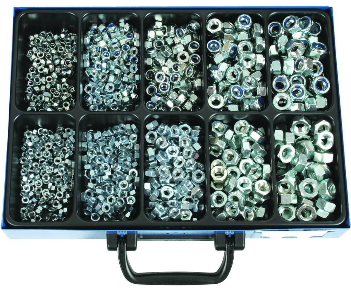 Mutterilajitelma DIN934/985-8, Förch