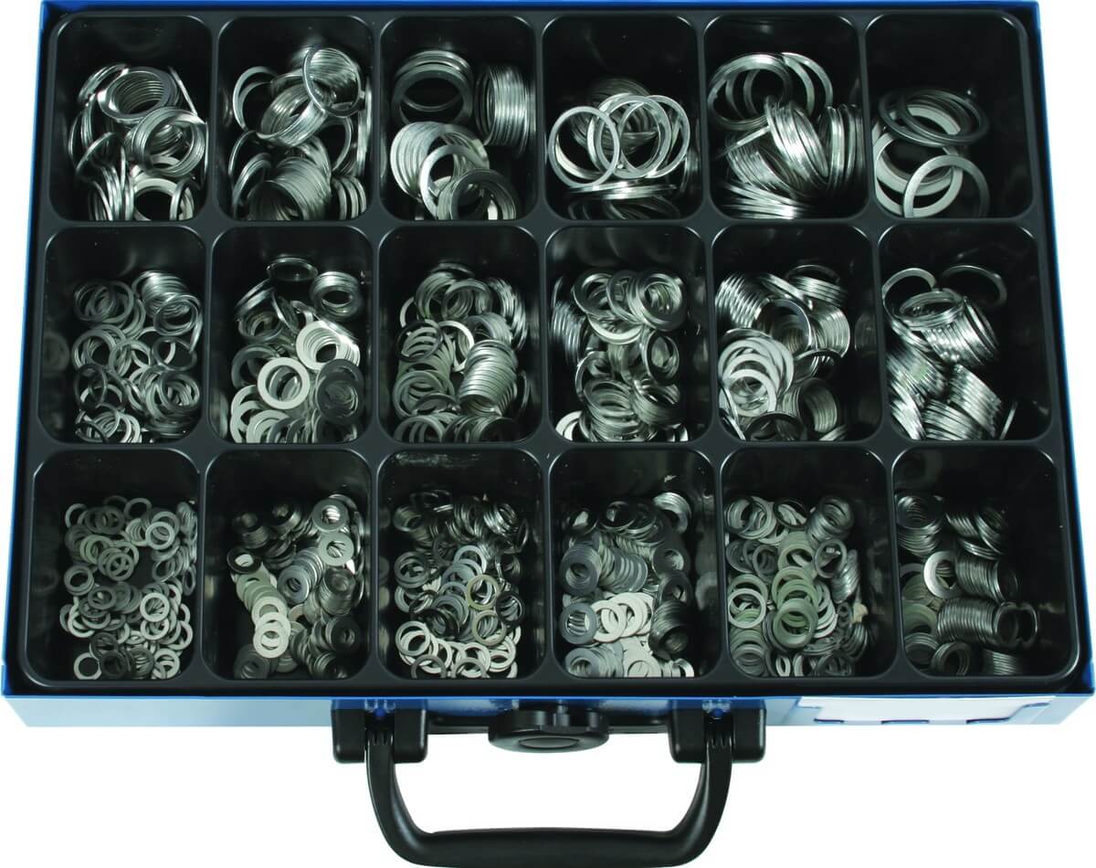 Alumiinitiivistelajitelma DIN 7603 A, Förch